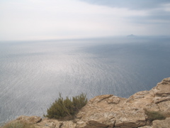 cliffs above Cassis from the Route des Crêtes - out to sea (1)