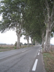 road outside Meyrargues