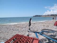 beach at Six-Fours-Les-Plages