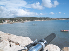 sea at Six-Fours-Les-Plages