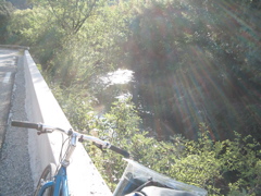 sun-dappled river Beau Rié
